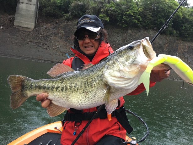 ４月２４日バラムビッグバイトチャート５８cm